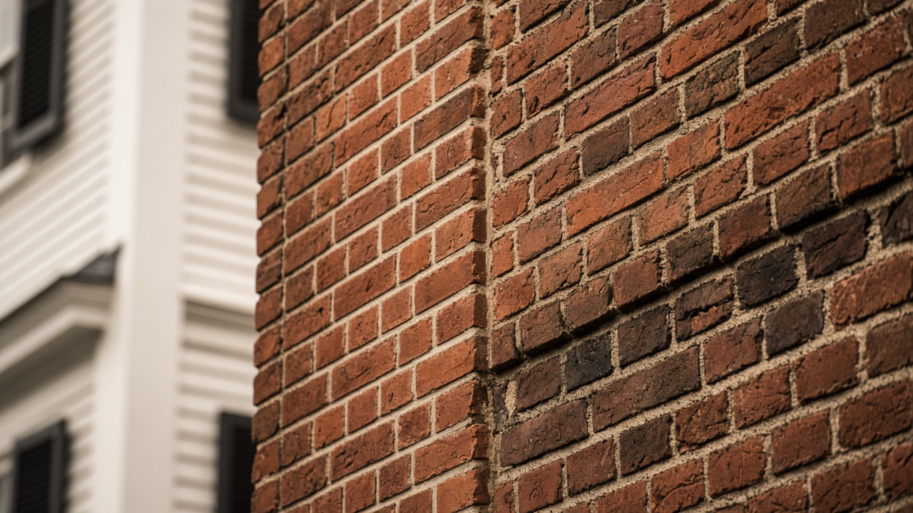 Restored New England house exterior in Melrose, MA